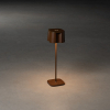 Konstsmide Tafellamp buiten | Nice | 2700-3000K | IP54 | 2.5W | Roestbruin | Konstsmide  LKO00624 - 1