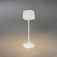 Konstsmide Tafellamp voor buiten | Capri | Wit | Warm wit | 2.2W | Konstsmide  LKO00609