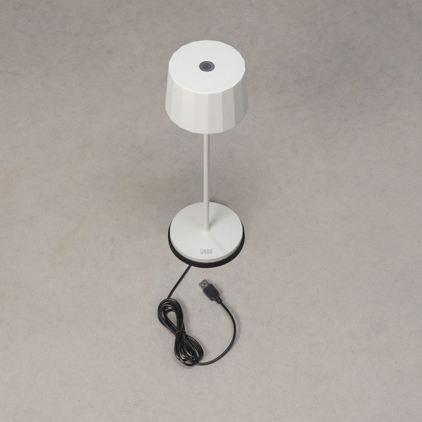 Konstsmide Tafellamp voor buiten | Positano | Wit | Warm wit | 2.2W | Konstsmide  LKO00607 - 3