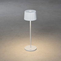 Konstsmide Tafellamp voor buiten | Positano | Wit | Warm wit | 2.2W | Konstsmide  LKO00607