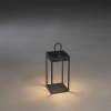 Terraslamp voor buiten 30 cm | Ravello | Zwart | Warm wit | 2.2W | Konstsmide