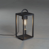 Terraslamp voor buiten 45.5 cm | Bologna | Zwart | E27 | Konstsmide
