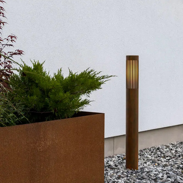 Konstsmide Tuinpaal E27 | Rond | Pistoia | 95 cm | IP54 | Roestbruin | Konstsmide  LKO00757 - 3