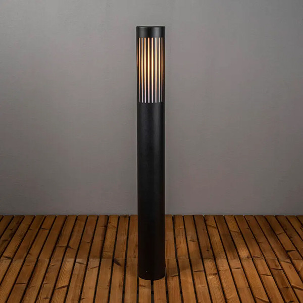 Konstsmide Tuinpaal E27 | Rond | Pistoia | 95 cm | IP54 | Zwart | Konstsmide  LKO00756 - 1