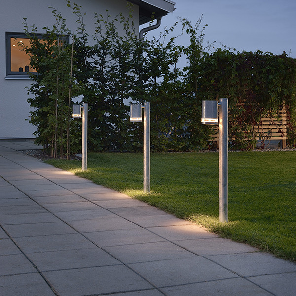 Tuinpaal GU10 | Rond | Modena | 70 cm | IP44 | Gegalvaniseerd | Konstsmide LKO00951 - 2