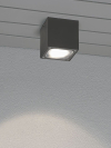 Konstsmide Wandlamp buiten | Cesena | 3000K | IP54 | 12W | Zwart | Konstsmide  LKO00128 - 2