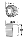 Konstsmide Wandlamp buiten | Cremona | 3000K | IP54 | 6W | Geanodiseerd | Konstsmide  LKO00558 - 2