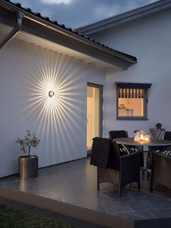 Konstsmide Wandlamp buiten | Cremona | 3000K | IP54 | 6W | Geanodiseerd | Konstsmide  LKO00558 - 4