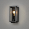 Wandlamp buiten | E27 | Capri | IP44 | Zwart | Konstsmide