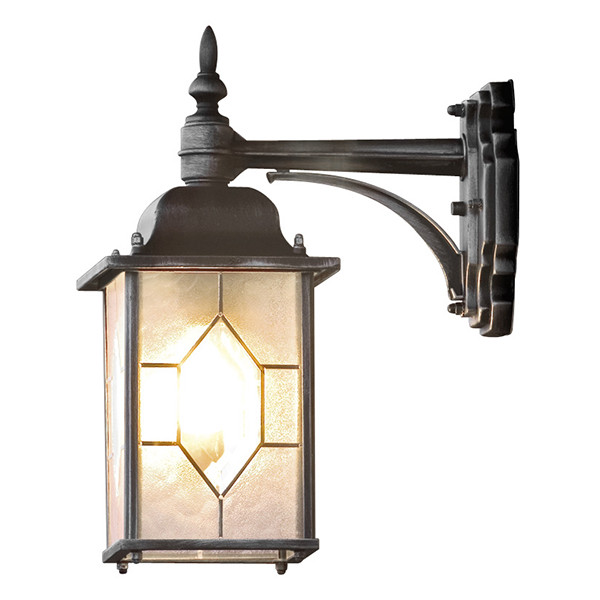 Wandlamp buiten | E27 | Milano | IP23 | Zwart | Konstsmide LKO00963 - 2