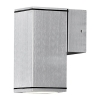 Wandlamp buiten | GU10 | Monza | IP44 | Zilver | Konstsmide