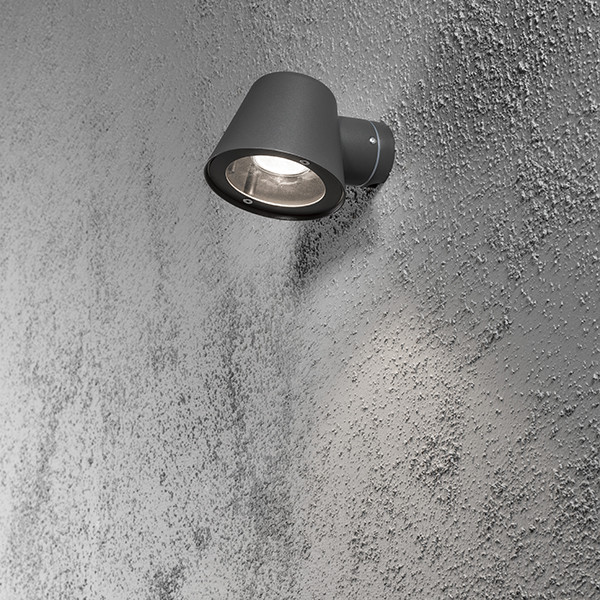 Konstsmide Wandlamp buiten | GU10 | Trieste | IP44 | Antraciet | Konstsmide  LKO00137 - 1