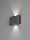 Konstsmide Wandlamp buiten | Up & Down | Chieri | 3000K | IP54 | 12W | Zwart | Konstsmide  LKO00125 - 2