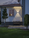 Konstsmide Wandlamp buiten | Up & Down | Chieri | 3000K | IP54 | 8W | Antraciet | Konstsmide  LKO00124 - 3