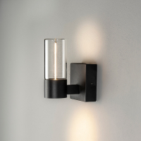 Wandlamp buiten | Up & Down | Edison XS | IP54 | Zwart | Konstsmide LKO00948