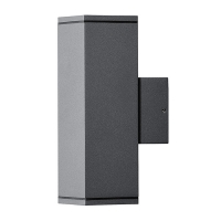 Konstsmide Wandlamp buiten | Up & Down | GU10 | Monza | IP44 | Antraciet | Konstsmide  LKO00121