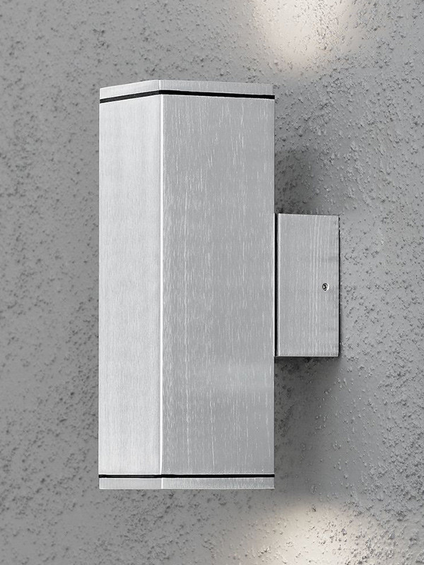 Konstsmide Wandlamp buiten | Up & Down | GU10 | Monza | IP44 | Zilver | Konstsmide  LKO00119 - 2