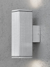Konstsmide Wandlamp buiten | Up & Down | GU10 | Monza | IP44 | Zilver | Konstsmide  LKO00119 - 2