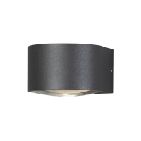 Konstsmide Wandlamp buiten | Up & Down | Gela | 3000K | IP54 | 12W | Antraciet | Konstsmide  LKO00597