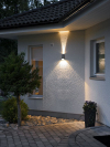 Konstsmide Wandlamp buiten | Up & Down | Imola | 3000K | IP54 | 6W | Antraciet | Konstsmide  LKO00561 - 3
