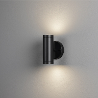 Konstsmide Wandlamp buiten | Up & Down | Modena | 3000K | IP44 | Zwart | 4W | Konstsmide  LKO00725