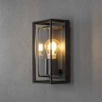 Konstsmide Wandlamp buiten E27 | Brindisi | IP54 | Zwart | Konstsmide  LKO00547