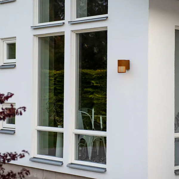 Konstsmide Wandlamp buiten E27 | Rond | Pistoia | IP54 | Roestbruin | Konstsmide  LKO00755 - 4