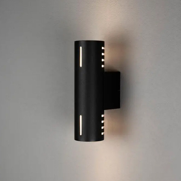 Konstsmide Wandlamp buiten E27 | Rond | Up & Down | Cuneo | IP54 | Zwart | Konstsmide  LKO00752 - 1