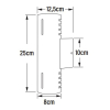 Konstsmide Wandlamp buiten E27 | Rond | Up & Down | Cuneo | IP54 | Zwart | Konstsmide  LKO00752 - 4