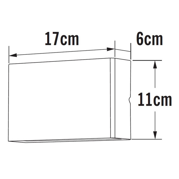 Konstsmide Wandlamp voor buiten | Chieri | Antraciet | Warm wit | 8W | Konstsmide  LKO00599 - 4