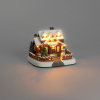 Konstsmide Wintertafereel Besneeuwde villa | 3x AAA | 17.5 x 14 cm LKO00969 - 1