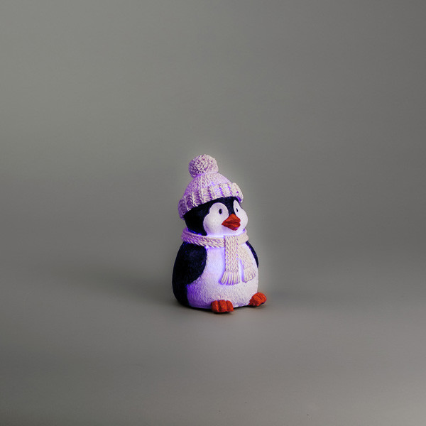 Konstsmide Wintertafereel Pinguin | 3x AAA | 10.5 x 15.5 cm LKO00970 - 4