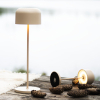 Konstsmide oplaadbare tafellamp | Lille Mini | 2200-2700K | IP54 | 3.5W | Zandkleur  LKO00747 - 3