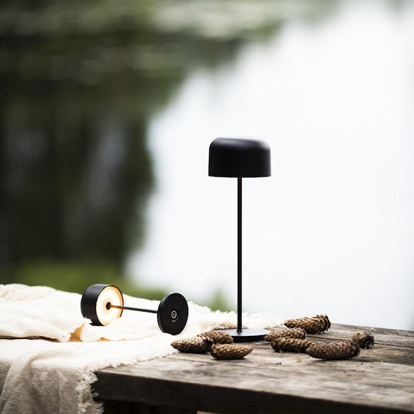 Konstsmide oplaadbare tafellamp | Lille Mini | 2200-2700K | IP54 | 3.5W | Zwart  LKO00748 - 3