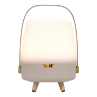Kooduu Lite-up Play Mini Portable speaker lamp | Powered by SOUND BY JBL | Sand LKO00931