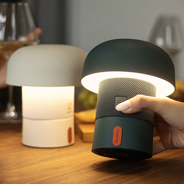 Kooduu Sensa Play Mini Portable speaker lamp | Powered by SOUND BY JBL | Anthracite LKO00935 - 3