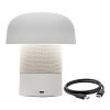Kooduu Sensa Play Mini Portable speaker lamp | Powered by SOUND BY JBL | Cloudy White LKO00936 - 4
