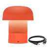 Kooduu Sensa Play Mini Portable speaker lamp | Powered by SOUND BY JBL | Orange LKO00937 - 4