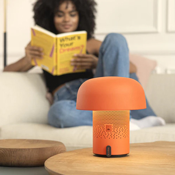 Kooduu Sensa Play Portable speaker lamp | Powered by SOUND BY JBL | Orange LKO00934 - 2