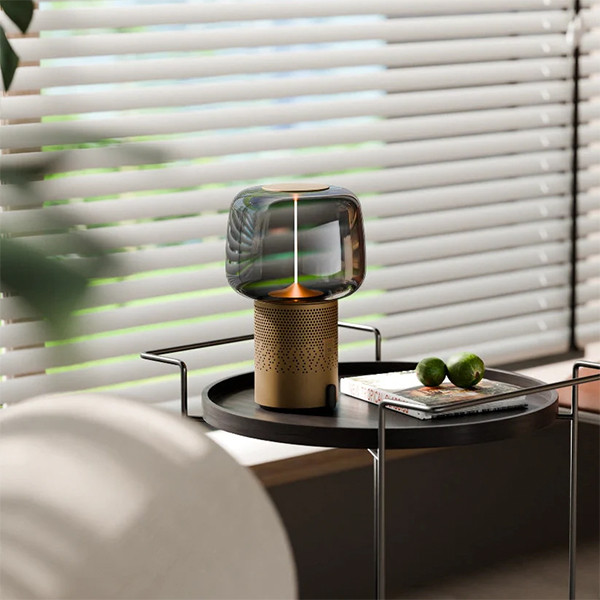 Kooduu Serena Play Portable speaker lamp | Powered by SOUND BY JBL | Bronze LKO00940 - 2