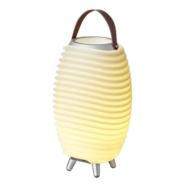 Kooduu Synergy 35 Wijnkoeler met Bluetooth speaker en LED lamp | 41 cm | Draagbaar & oplaadbaar | Wit LKO00921 - 1