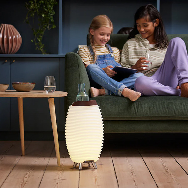 Kooduu Synergy 35 Wijnkoeler met Bluetooth speaker en LED lamp | 41 cm | Draagbaar & oplaadbaar | Wit LKO00921 - 3