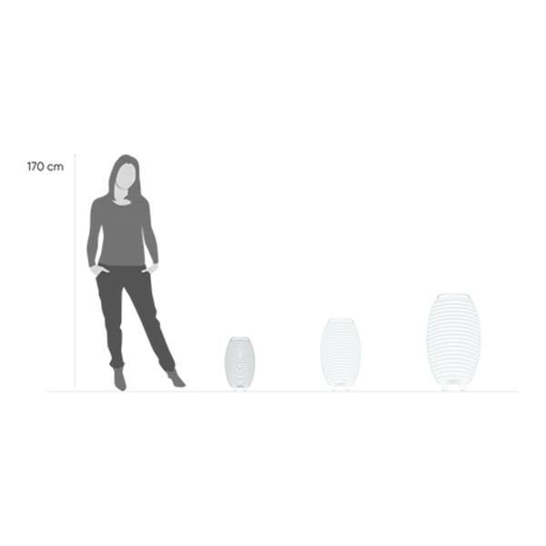 Kooduu Synergy 35 Wijnkoeler met Bluetooth speaker en LED lamp | 41 cm | Draagbaar & oplaadbaar | Wit LKO00921 - 7