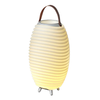 Kooduu Synergy 50 Wijnkoeler met Bluetooth speaker en LED lamp | 56 cm | Draagbaar & oplaadbaar | Wit LKO00922