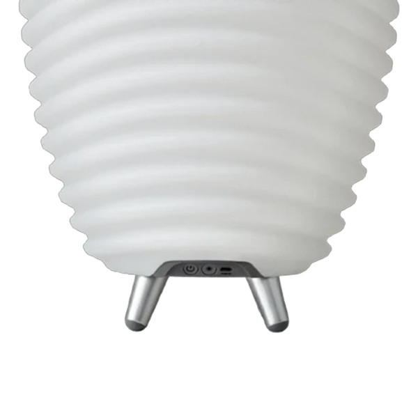 Kooduu Synergy 50 Wijnkoeler met Bluetooth speaker en LED lamp | 56 cm | Draagbaar & oplaadbaar | Wit LKO00922 - 5