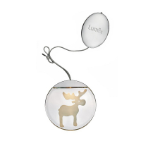 Lumix kerstdecoratie | eland op batterij | Krinner LKR00004