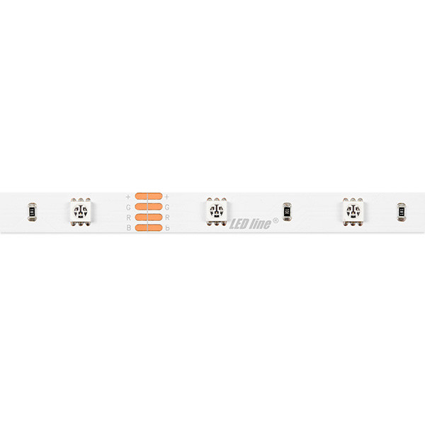 LED line Led strip 5 meter | RGB | SMD 5050 | 30 leds p/m | IP20 | 12V  LDR06661 - 1