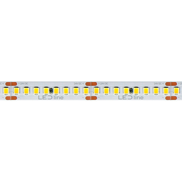 LED line Led strip 5 meter | Warm wit | SMD 3528 | 192 leds p/m | IP20 | 24V  LDR06681 - 1
