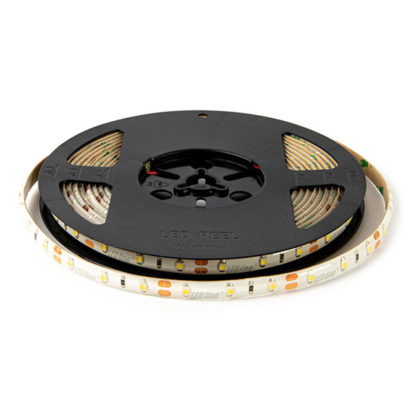 LED line Led strip 5 meter set | Koud wit | SMD 3528 | 60 leds p/m | IP65 | 12V  LDR06640 - 1