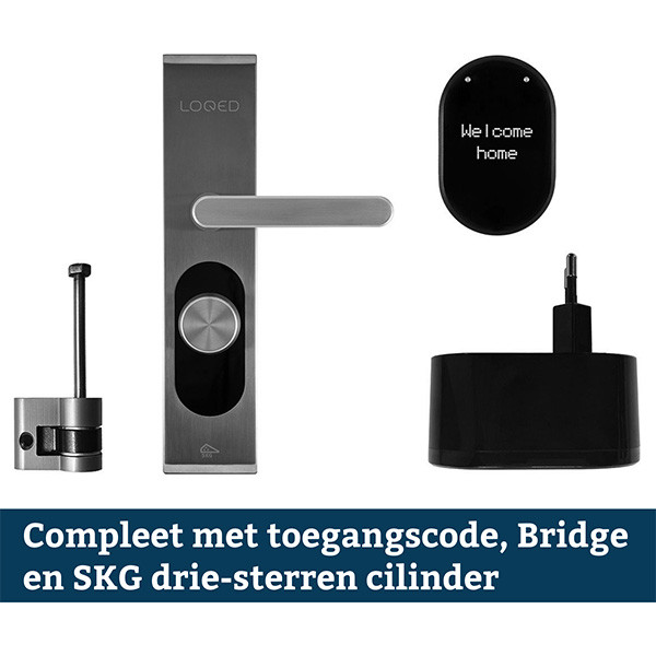 LOQED Touch Smart lock | Slim deurslot  LLO00010 - 2